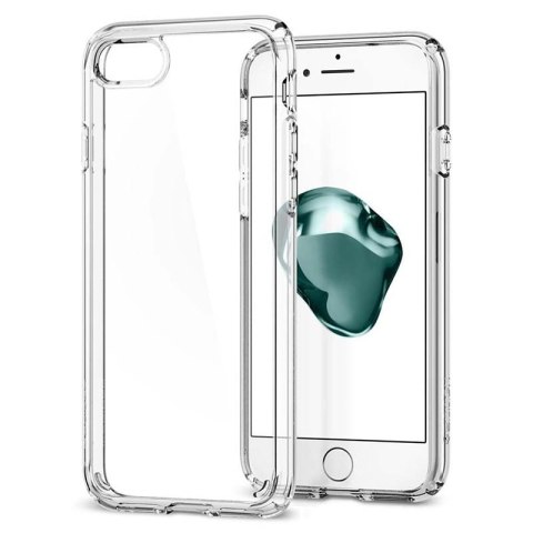 Spigen Ultra Hybrid - Etui do iPhone SE 2022 / SE 2020 / 8 / 7 (Przezroczysty) Spigen Ultra Hybrid - Etui do iPhone SE 2022 / SE 2020 / 8 / 7 (Przezroczysty)