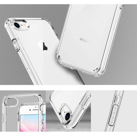 Spigen Ultra Hybrid - Etui do iPhone SE 2022 / SE 2020 / 8 / 7 (Przezroczysty) Spigen Ultra Hybrid - Etui do iPhone SE 2022 / SE 2020 / 8 / 7 (Przezroczysty)