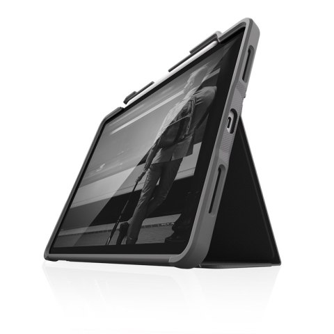 STM Dux Plus - Etui pancerne iPad Air 10.9" (2022-2020) MIL-STD-810G z funkcją ładowania Apple Pencil (Black) STM Dux Plus - Etui pancerne iPad Air 10.9" (2022-2020) MIL-STD-810G z funkcją ładowania Apple Pencil (Black)