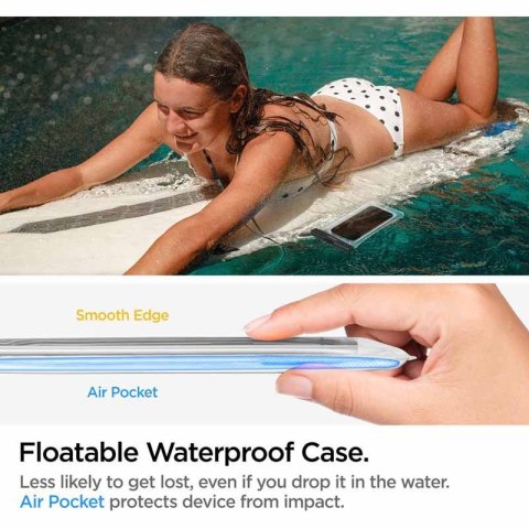 Spigen A610 Universal Waterproof Float Case - Etui do smartfonów do 6.9" (Przezoczysty) Spigen A610 Universal Waterproof Float Case - Etui do smartfonów do 6.9" (Przezoczysty)