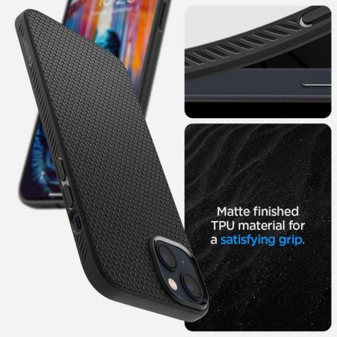 Spigen Liquid Air - Etui do iPhone 14 (Czarny) Spigen Liquid Air - Etui do iPhone 14 (Czarny)