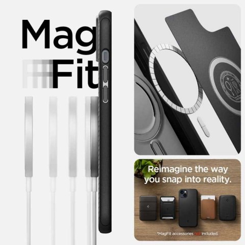 Spigen Mag Armor - Etui do iPhone 15 Plus / iPhone 14 Plus (Czarny) Spigen Mag Armor - Etui do iPhone 15 Plus / iPhone 14 Plus (Czarny)