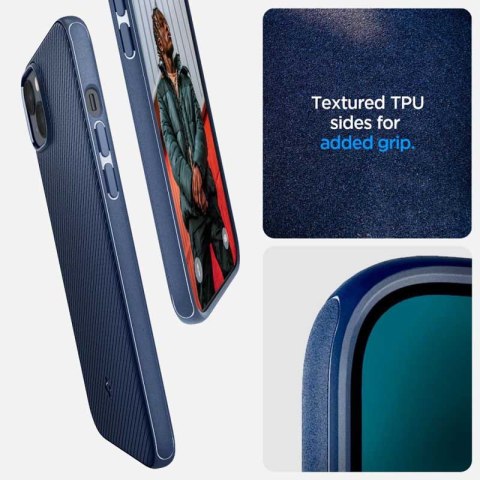 Spigen Mag Armor - Etui do iPhone 15 Plus / iPhone 14 Plus (Granatowy) Spigen Mag Armor - Etui do iPhone 15 Plus / iPhone 14 Plus (Granatowy)