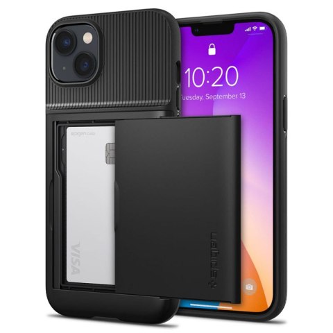 Spigen Slim Armor CS - Etui do iPhone 15 Plus / iPhone 14 Plus (Czarny) Spigen Slim Armor CS - Etui do iPhone 15 Plus / iPhone 14 Plus (Czarny)