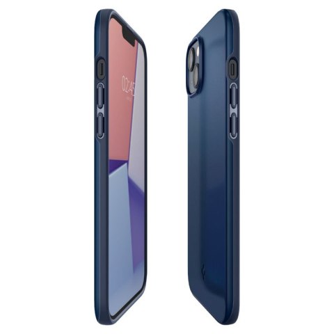 Spigen Thin Fit - Etui do iPhone 15 Plus / iPhone 14 Plus (Granatowy) Spigen Thin Fit - Etui do iPhone 15 Plus / iPhone 14 Plus (Granatowy)