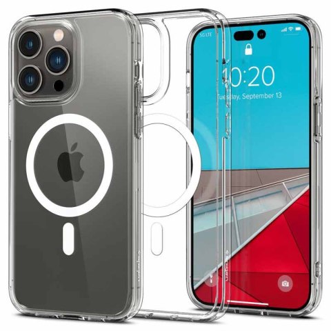 Spigen Ultra Hybrid Mag MagSafe - Etui do iPhone 14 Pro (Biały) Spigen Ultra Hybrid Mag MagSafe - Etui do iPhone 14 Pro (Biały)