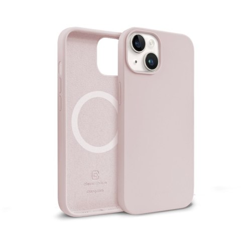Crong Color Cover Magnetic - Etui iPhone 14 / iPhone 13 MagSafe (piaskowy róż) Crong Color Cover Magnetic - Etui iPhone 14 / iPhone 13 MagSafe (piaskowy róż)