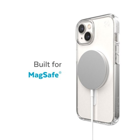 Speck Presidio Perfect-Clear + MagSafe - Etui iPhone 14 Plus z powłoką MICROBAN (Clear) Speck Presidio Perfect-Clear + MagSafe - Etui iPhone 14 Plus z powłoką MICROBAN (Clear)