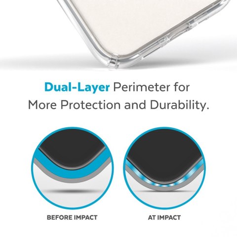 Speck Presidio Perfect-Clear + MagSafe - Etui iPhone 14 Plus z powłoką MICROBAN (Clear) Speck Presidio Perfect-Clear + MagSafe - Etui iPhone 14 Plus z powłoką MICROBAN (Clear)