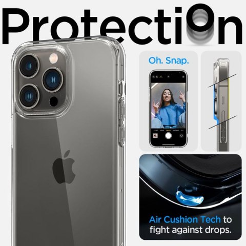 Spigen Ultra Hybrid - Etui do iPhone 14 Pro Max (Przezroczysty) Spigen Ultra Hybrid - Etui do iPhone 14 Pro Max (Przezroczysty)