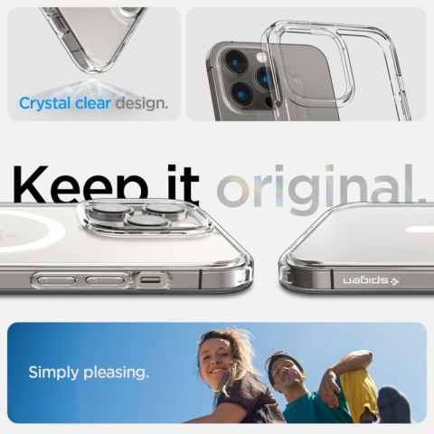 Spigen Ultra Hybrid Mag MagSafe - Etui do iPhone 14 Pro Max (Biały) Spigen Ultra Hybrid Mag MagSafe - Etui do iPhone 14 Pro Max (Biały)