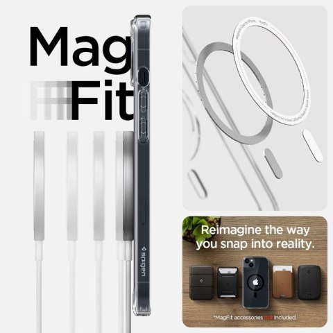 Spigen Ultra Hybrid Mag MagSafe - Etui do iPhone 15 Plus / iPhone 14 Plus (Czarny) Spigen Ultra Hybrid Mag MagSafe - Etui do iPhone 15 Plus / iPhone 14 Plus (Czarny)