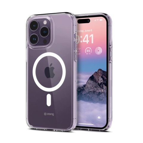 Crong Clear MAG Cover - Etui iPhone 14 Pro Max MagSafe (przezroczysty) Crong Clear MAG Cover - Etui iPhone 14 Pro Max MagSafe (przezroczysty)