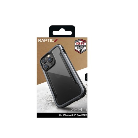 X-Doria Raptic Shield - Etui aluminiowe iPhone 14 Pro (Drop-Tested 3m) (Black) X-Doria Raptic Shield - Etui aluminiowe iPhone 14 Pro (Drop-Tested 3m) (Black)