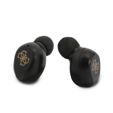 Guess True Wireless Earphones BT5.0 5H - Słuchawki TWS + etui ładujące (złoty) Guess True Wireless Earphones BT5.0 5H - Słuchawki TWS + etui ładujące (złoty)