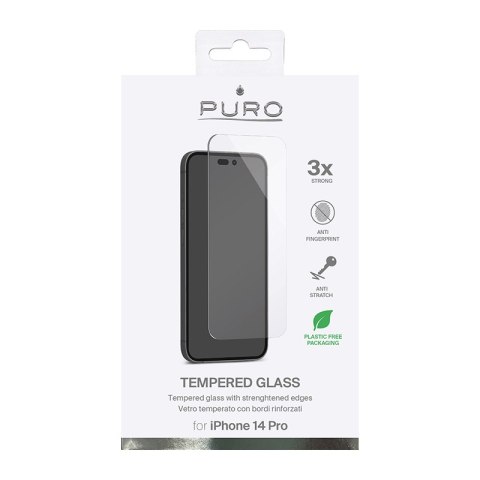 PURO Szkło ochronne hartowane na ekran iPhone 14 Pro PURO Szkło ochronne hartowane na ekran iPhone 14 Pro