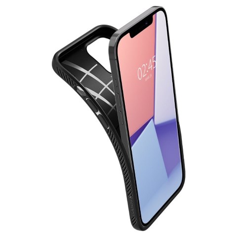 Spigen Liquid Air - Etui do iPhone 12 Pro / iPhone 12 (Czarny) Spigen Liquid Air - Etui do iPhone 12 Pro / iPhone 12 (Czarny)