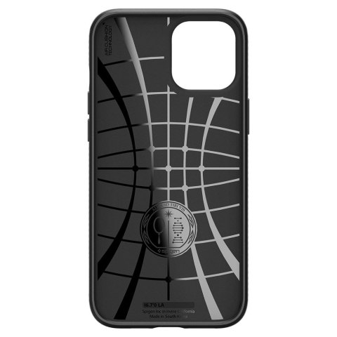 Spigen Liquid Air - Etui do iPhone 12 Pro / iPhone 12 (Czarny) Spigen Liquid Air - Etui do iPhone 12 Pro / iPhone 12 (Czarny)