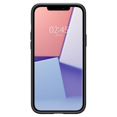 Spigen Liquid Air - Etui do iPhone 12 Pro / iPhone 12 (Czarny) Spigen Liquid Air - Etui do iPhone 12 Pro / iPhone 12 (Czarny)