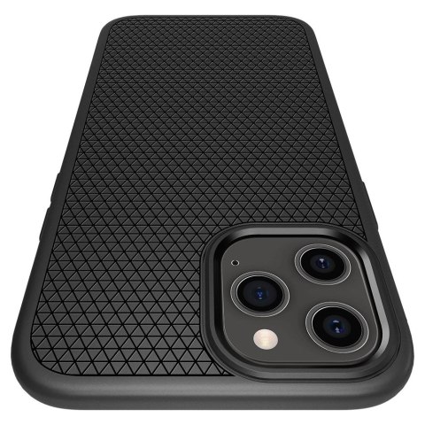 Spigen Liquid Air - Etui do iPhone 12 Pro / iPhone 12 (Czarny) Spigen Liquid Air - Etui do iPhone 12 Pro / iPhone 12 (Czarny)
