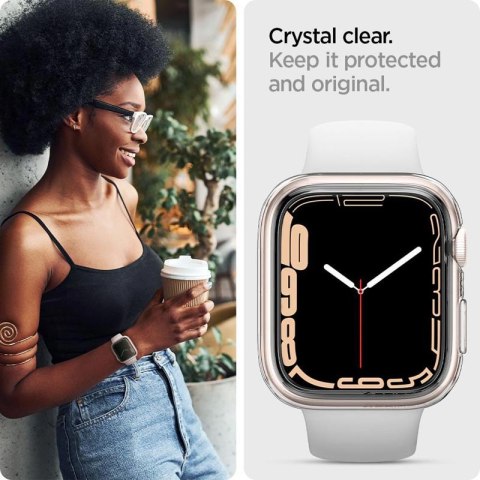 Spigen Liquid Crystal - Obudowa do Apple Watch 41 mm (Przezroczysty) Spigen Liquid Crystal - Obudowa do Apple Watch 41 mm (Przezroczysty)