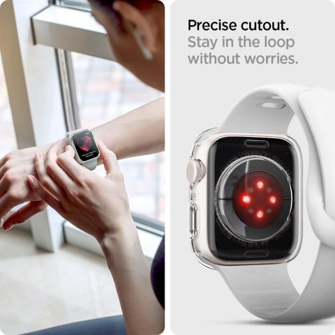 Spigen Liquid Crystal - Obudowa do Apple Watch 41 mm (Przezroczysty) Spigen Liquid Crystal - Obudowa do Apple Watch 41 mm (Przezroczysty)
