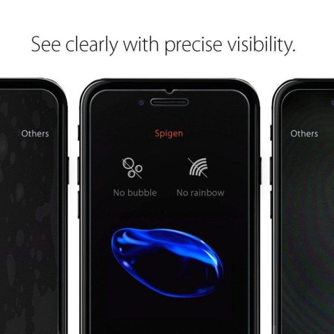 Spigen Glas.TR Slim - Szkło hartowane do iPhone SE (2022 / 2020) / 8 / 7 Spigen Glas.TR Slim - Szkło hartowane do iPhone SE (2022 / 2020) / 8 / 7
