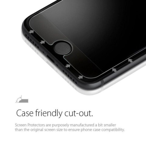 Spigen Glas.TR Slim - Szkło hartowane do iPhone SE (2022 / 2020) / 8 / 7 Spigen Glas.TR Slim - Szkło hartowane do iPhone SE (2022 / 2020) / 8 / 7