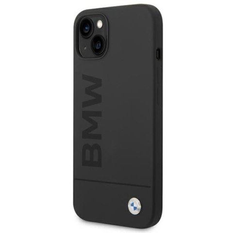 BMW Silicone Signature Logo Magsafe - Etui iPhone 14 Plus (czarny) BMW Silicone Signature Logo Magsafe - Etui iPhone 14 Plus (czarny)
