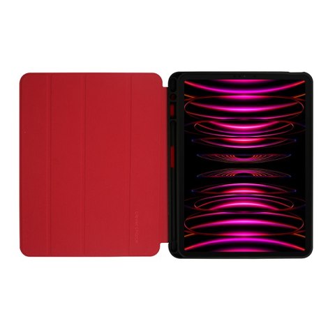 Crong FlexFolio - Etui iPad Pro 11" (2022-2021) / iPad Air 10.9" (5-4 gen.) z funkcją Apple Pencil (czerwony) Crong FlexFolio - Etui iPad Pro 11" (2022-2021) / iPad Air 10.9" (5-4 gen.) z funkcją Apple Pencil (czerwony)