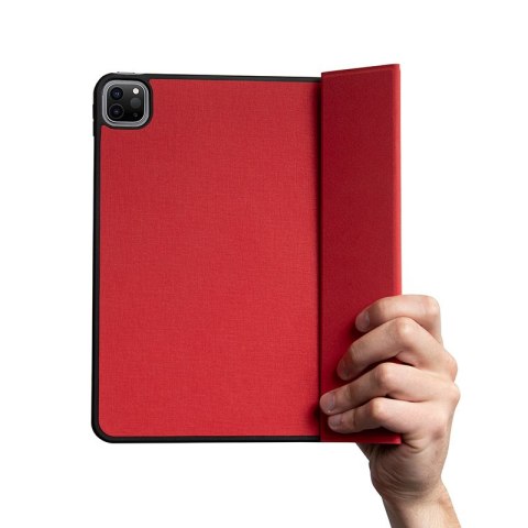 Crong FlexFolio - Etui iPad Pro 11" (2022-2021) / iPad Air 10.9" (5-4 gen.) z funkcją Apple Pencil (czerwony) Crong FlexFolio - Etui iPad Pro 11" (2022-2021) / iPad Air 10.9" (5-4 gen.) z funkcją Apple Pencil (czerwony)