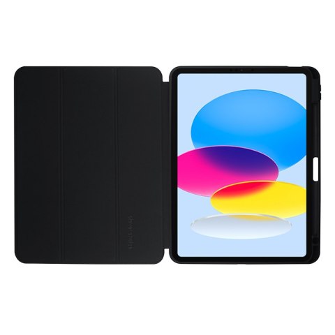 Crong PrimeFolio - Etui iPad 10.9" (2022) z podstawką i schowkiem na Apple Pencil (czarny/przezroczysty) Crong PrimeFolio - Etui iPad 10.9" (2022) z podstawką i schowkiem na Apple Pencil (czarny/przezroczysty)