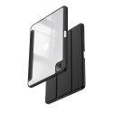 Crong PrimeFolio - Etui iPad Pro 11" (2022-2021) / iPad Air 10.9" (5-4 gen.) z podstawką i ładowaniem Apple Pencil (czarny/przez