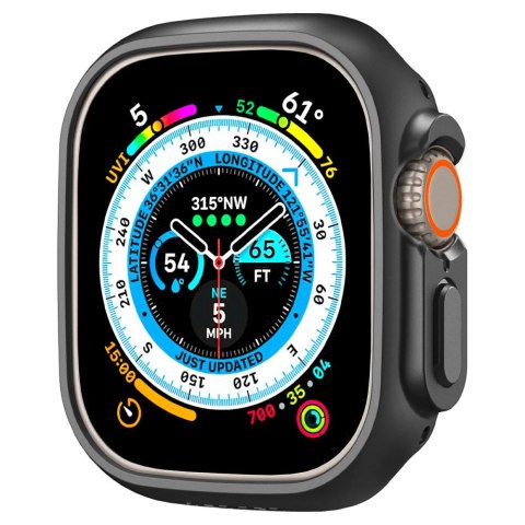 Spigen Thin Fit - Obudowa do Apple Watch Ultra 49 mm (czarny) Spigen Thin Fit - Obudowa do Apple Watch Ultra 49 mm (czarny)