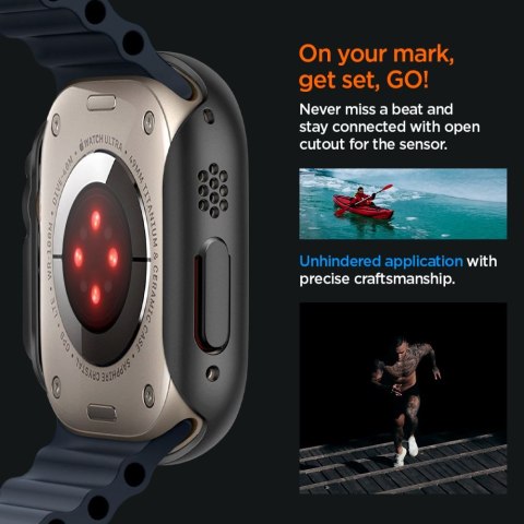 Spigen Thin Fit - Obudowa do Apple Watch Ultra 49 mm (czarny) Spigen Thin Fit - Obudowa do Apple Watch Ultra 49 mm (czarny)