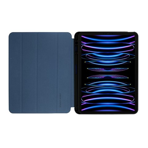 Crong FlexFolio - Etui iPad Pro 11" (2022-2021) / iPad Air 10.9" (5-4 gen.) z funkcją Apple Pencil (niebieski) Crong FlexFolio - Etui iPad Pro 11" (2022-2021) / iPad Air 10.9" (5-4 gen.) z funkcją Apple Pencil (niebieski)