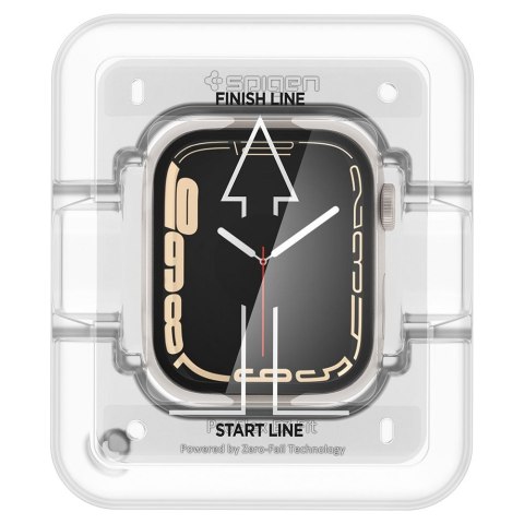Spigen Proflex EZ FIT 2-Pack - Szkło hybrydowe do Apple Watch 8 / 7 45 mm (2 szt) Spigen Proflex EZ FIT 2-Pack - Szkło hybrydowe do Apple Watch 8 / 7 45 mm (2 szt)
