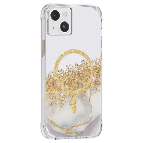 Case-Mate Karat MagSafe - Etui iPhone 14 Plus zdobione złotem (Marble) Case-Mate Karat MagSafe - Etui iPhone 14 Plus zdobione złotem (Marble)