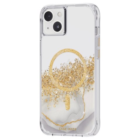 Case-Mate Karat MagSafe - Etui iPhone 14 Plus zdobione złotem (Marble) Case-Mate Karat MagSafe - Etui iPhone 14 Plus zdobione złotem (Marble)