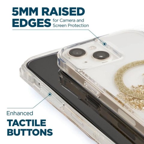 Case-Mate Karat MagSafe - Etui iPhone 14 Plus zdobione złotem (Marble) Case-Mate Karat MagSafe - Etui iPhone 14 Plus zdobione złotem (Marble)
