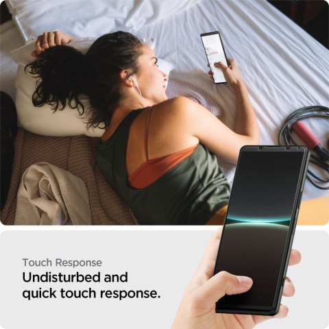 Spigen Neo Flex - Folia ochronna do Sony Xperia 5 IV 2 szt (Przezroczysty) Spigen Neo Flex - Folia ochronna do Sony Xperia 5 IV 2 szt (Przezroczysty)