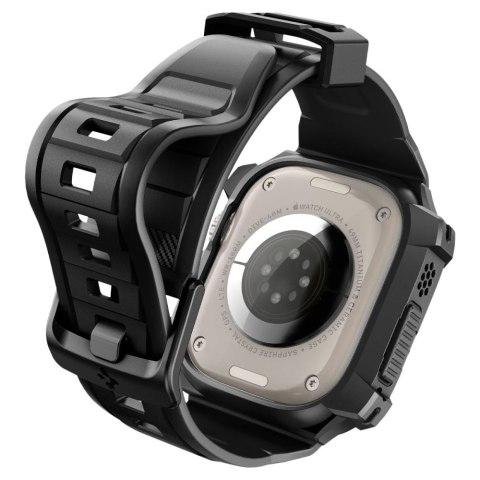 Spigen Rugged Armor Pro - Pasek z obudową do Apple Watch Ultra 49 mm (Czarny) Spigen Rugged Armor Pro - Pasek z obudową do Apple Watch Ultra 49 mm (Czarny)