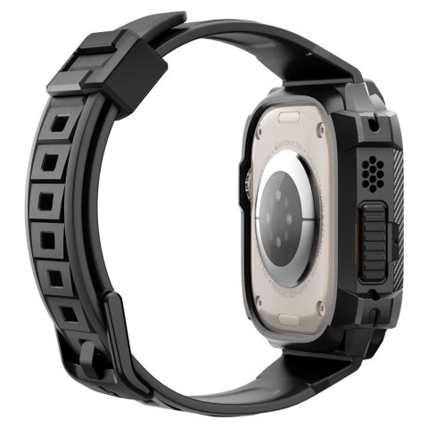 Spigen Rugged Armor Pro - Pasek z obudową do Apple Watch Ultra 49 mm (Czarny) Spigen Rugged Armor Pro - Pasek z obudową do Apple Watch Ultra 49 mm (Czarny)