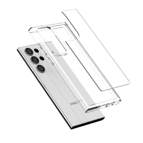 Crong Crystal Shield Cover - Etui Samsung Galaxy S23 Ultra (przezroczysty) Crong Crystal Shield Cover - Etui Samsung Galaxy S23 Ultra (przezroczysty)