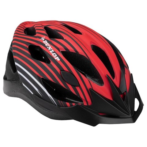 Dunlop - Kask rowerowy MTB r. L (Czerwony) Dunlop - Kask rowerowy MTB r. L (Czerwony)