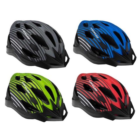 Dunlop - Kask rowerowy MTB r. L (Czerwony) Dunlop - Kask rowerowy MTB r. L (Czerwony)