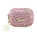 Guess 4G Glitter Flake - Etui AirPods Pro 2 (różowy)