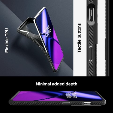 Spigen Liquid Air - Etui do OnePlus 11 5G (Czarny) Spigen Liquid Air - Etui do OnePlus 11 5G (Czarny)