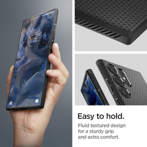 Spigen Liquid Air - Etui do Samsung Galaxy S23 Ultra (Matte Black) Spigen Liquid Air - Etui do Samsung Galaxy S23 Ultra (Matte Black)