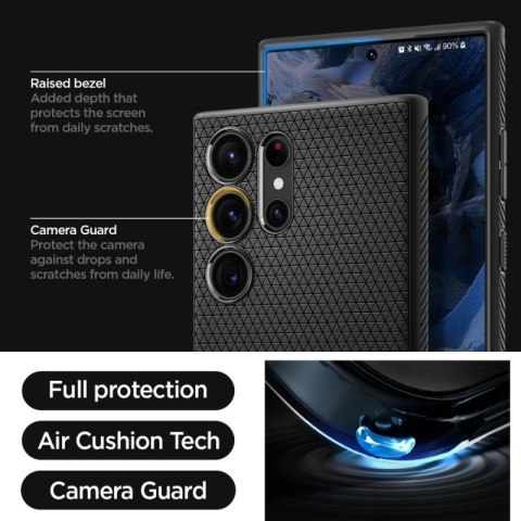 Spigen Liquid Air - Etui do Samsung Galaxy S23 Ultra (Matte Black) Spigen Liquid Air - Etui do Samsung Galaxy S23 Ultra (Matte Black)